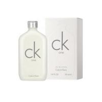 ราคา CALVIN KLEIN CK One EDT ขนาด 50 ml. กระตุ้นเสน่ห์ความหอมสดชื่น กับ “CK One” (24903750392)