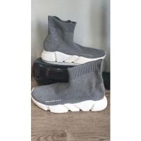 ราคา BALENCIAGA หุ้มข้อผ้ายืดของแท้มือ2 (12574785373)