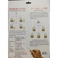 ราคา กุญแจเหล็ก กุญแจ Isonคีย์อะไลท์ 40mm.จำนวน4 ตัว/ชุด (24122262641)