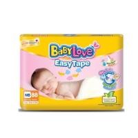 ราคา Babylove Easy Tape ผ้าอ้อมเด็ก เบบี้เลิฟ อีซี่ เทป ขนาดจัมโบ้ (เลือกไซส์ได้ NB, S ) (9571335111)