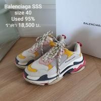 ราคา ลดราคา Balenciaga Triple S Size 40 สินค้ามือ2 (ลิขสิทธิ์แท้100%) (6443759750)
