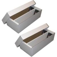 ราคา BCW Shoe Storage Card Box - 2 กะรัต | กล่องกระดาษแข็งสําหรับการ์ดสะสม การ์ดเกม และของสะสม | ใส่การ์ดมาตรฐาน 1600 ใบ หรือ 300 ใบด้านบน 3x4 | กล่องจัดระเบียบการ์ดเกม | ก (51702104565)