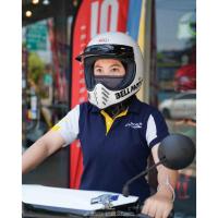 ราคา หมวกกันน็อค BELL รุ่น Moto 3 ลาย White (21588378467)