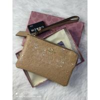 ราคา กระเป๋าคล้องมือ coach 6.5 นิ้ว งานสวย งานดี ซับในปั้ม มาพร้อมกล่อง ถุงผ้า+การ์ด (13028611294)