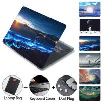 ราคา Printed Pattern Laptop Case Compatible With MacBook Air 15 M2 Chip A2941 Air Pro Retina 11 12 13 15 16 inch Laptop Case 2022 Touch Bar ID With Keyboard Cover Dust Plugs XW5F (26269442241)