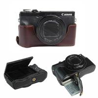 ราคา เหมาะสําหรับ Canon เคสหนังป้องกัน G1XIII G5XII G7X2/G7XII G7XIII กระเป๋ากล้อง (43573780503)