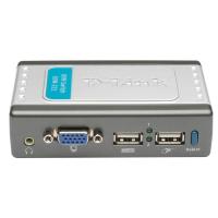 ราคา D-Link Switch 2-Port Part Number รุ่น KVM-221 (สีเทา) (88474940)