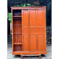 ราคา ตู้เสื้อผ้าไม้สักทองแท้100%ส่งฟรี❌❌ยกเว้นภาคใต้และพื้นที่พิเศษ (2021976980)