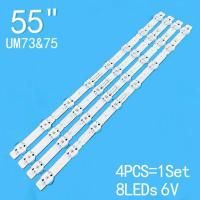 ราคา หลอดแบล็คไลท์ TV LG55 รุ่น 55UM7290PTD 55UM7600PTA 55UM7300PTA 55UN7200PTF 55UN7300PTC 4×8LED (43303520774)