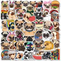 ราคา ✨พร้อมส่ง✨สุนัขโกลเด้น ปั๊ก PUG STICKER 50แผ่น กันน้ำ สติ๊กเกอร์ กระโปรงหลังรถ (26753791018)