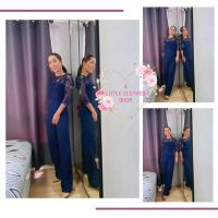 ราคา Jumpsuits จั๊มสูท มือ 1 สีกรมท่า ไซต์ m แบรนด์ Marisara (10601372386)