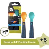 ราคา ช้อนป้อนอาหาร TOMMEE TIPPEE Easigrip 2 แพ็ค (446824) (43404985161)