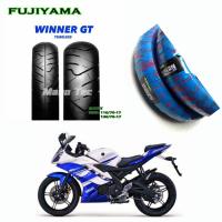 ราคา ยางนอกR15 FUJIYAMA ลาย WINNER ยางหน้า+หลังสำหรับ R15 / M Slaz หน้าTL 110/70-17 / หลังTL 130/70-17 ขอบ 17 นะจ้ะ (4513068660)