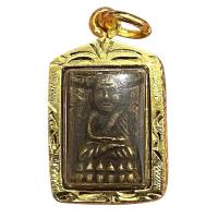 ราคา K720 หลวงปู่ทวด จี้หลวงปู่ทวด หลวงปู่ทวดวัดช้างให้ หลวงพ่อทวด เลี่ยม กรอบพระ ทองไมครอน 24K ขนาด 2.5X3.0 ซม. ปลุกเสกแล้ว (41202083582)