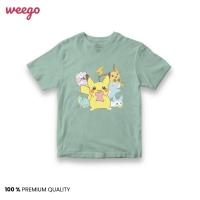 ราคา WEGO - เสื้อยืดแขนสั้นเด็ก - เสื้อยืดเด็กแขนสั้นลายโปเกมอน - Unisex สําหรับเด็กชายและเด็กหญิง - K529 (57400098481)