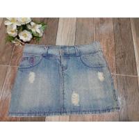 ราคา กระโปรงยีนส์ผู้หญิงเอวต่ำมือสอง ไซน์ M เอว 30 นิ้ว สะโพก 34 นิ้ว (20216016023)