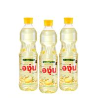 ราคา [องุ่น3ขวด] น้ำมันถั่วเหลือง ตราองุ่น น้ำมันองุ่น ขนาด1ลิตร (43205558628)