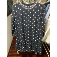 ราคา CC-OO เดรสสีน้ำเงิน ลายจุดขาว ไซส์ M ของแท้ มือ 2 (27133209824)