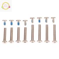 ราคา YellowFlower สกรูกระเป๋าเดินทางสแตนเลส 4 ชุด อุปกรณ์กระเป๋าเดินทาง สลักเกลียวล้อกระเป๋าเดินทาง Rivets 6*30-45mm TH (57801388770)