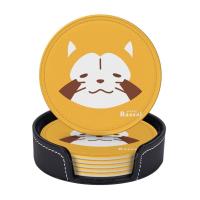 ราคา Puchi Rascal ที่รองแก้วหนังทรงกลม (6 ชิ้น) Anti-Stain And Anti-Scald เหมาะสําหรับร้านอาหาร ห้องครัว สํานักงาน ฯลฯ (40612957241)