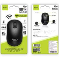 ราคา ANITECH แอนิเทค WIRELESS OPTICAL MOUSE เมาส์ไร้สาย รุ่น W227 สีดำ รับประกัน 2 ปี (29466897589)