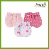 ราคา Luvable Friends 3 Scratch Mittens - Love Dot (40755834314)