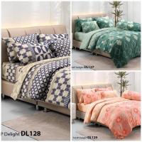 ราคา ผ้าปูที่นอน TULIP Delight ทิวลิป ดีไลท์ ขนาด 3.5 5 6 ฟุต พิมพ์ลาย DL117 DL118 DL119 DL120 DL121 DL116 DL115 DL114 DL129 (28316394833)