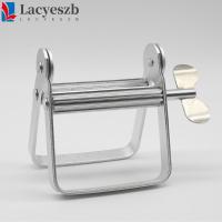 ราคา LACYESZB ที่บีบยาสีฟัน, Rolling Aluminium Tube Wringer, Frosted Tightener Squeeze Tool Silver Cosmetic Paint Extruder Hand Cream (50651409586)