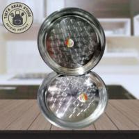 ราคา ถาดกลมสแตนเลส 50 40 & 30 ซม (43318998862)