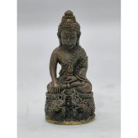 ราคา หลวงปู่บัว วัดศรีบูรพาราม พระกริ่งศรีสุทโธ หล่อโบราณ กล่องเดิม KA1624 (28478328341)