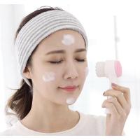 ราคา แปรงล้างหน้า แปรงขัดหน้า ลดสิวเสี้ยน ที่ล้างหน้า ที่ขัดหน้า (แบบ2หัว) (5182318419)