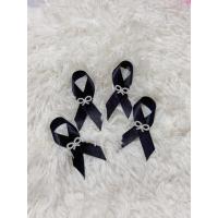 ราคา โบว์ไว้อาลัย โบว์ติดหน้าอก โบว์เข็มกลัดไว้ทุกข์ (พร้อมส่ง) (47201346518)