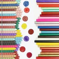 ราคา พร้อมส่ง ครั่ง ครั่งสี Wax 1/3 แท่งเหลี่ยม ทรงกระบอก ขี้ผึ้งแท่ง สำหรับตราประทับครั่ง (1673853806)