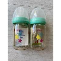 ราคา ขวดนมพีเจ้นสีชา คอกว้าง ขนาด 5 oz มือ1ราคาเหมือนมือสอง (3789185816)