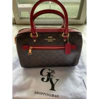 ราคา COACH ROWAN SATCHEL IN SIGNATURE CANVAS (COACH F83607) (20481880956)