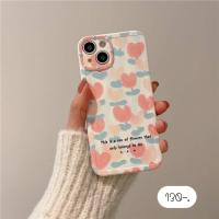 ราคา เคสมือถือลายดอกไม้ เคสลายดอกไม้ คลุมเลนส์กล้อง ดอกไม้หัวใจ sea (18615315856)