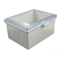 ราคา Leetech ตู้พลาสติกกันน้ำ ฝาใส ไม่มีหลังคา 6 x 8 นิ้ว สีเทา (3861505314)