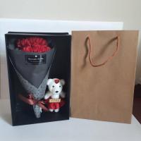 ราคา พร้อมส่ง เซตตุ๊กตาหมี กลิ่นน้ำหอม ดอกคาร์เนชั่น ตุ๊กตาหมี ของขวัญ อวยพร ของขวัญวาเลนไทน์ valentine card พร้อมตุ๊กตาหมี (21801304128)