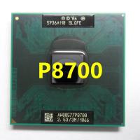 ราคา Core 2 Duo P8700 SLGFE CPU แล็ปท็อปโปรเซสเซอร์ Dual Core 2.53GHz 3M 1066MHz ซ็อกเก็ต 478 (56601511806)