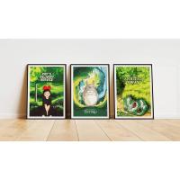 ราคา Spirited Away โปสเตอร์ Wall Art Wall พิมพ์ตกแต่งบ้านผ้าใบพิมพ์ของขวัญโปสเตอร์โปสเตอร์โปสเตอร์ภาพยนตร์ (29861815837)