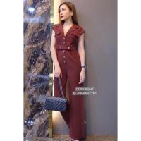 ราคา จั้มสูทขายาว งานป้าย VALLEY GIRL ไซส์S สีแดงสุดเปะ❤️ #พร้อมส่งเลยคร่า (11474700423)