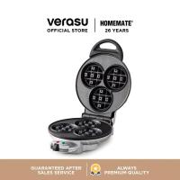 ราคา HOMEMATE เครื่องอบวาฟเฟิล 3 หลุม รุ่น HOM-115B21 อุปกรณ์ทำขนม เครื่องอบวาฟเฟิล #Verasu (16367662493)