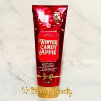 ราคา "Winter Candy Apple" Bath & Body Works Limited Edition Body Cream ครีมบำรุงผิว 236 ml.หอมแอ็ปเปิ้ลแดงชุ่มฉ่ำ สดใส น่ารัก (9133968675)