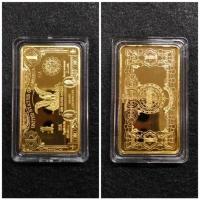 ราคา American eagle one silver Dolls USA Gold Bar ของที่ระลึกเหรียญ (25578268379)
