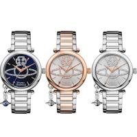 ราคา พรีออเดอร์ ( 10-14 วัน )Vivienne westwood Orb Diamond Studded Watch 32 mm (42059081436)