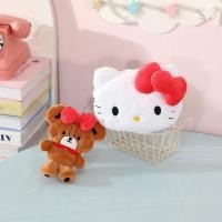 ราคา ส่งจากไทย Kitty + Tiny Chum (เซต2ชิ้น) Cosmetic bag กระเป๋าเครื่องสำอางค์ คิตตี้ กระเป๋าจัดระเบียบ (42672634136)