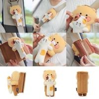 ราคา Kakao Friends ของแท้ ปลอกหุ้มเข็มขัดนิรภัยรถยนต์ Choonsik ที่หุ้มเข็มขัดนิรภัย Seatbelt Cover 23190 (28861110187)
