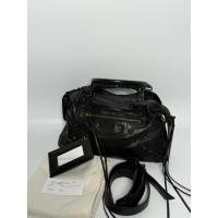 ราคา กระเป๋าสะพายข้าง Balenciaga town สีดำหมุดดำ มือสองของแท้ (47101015013)