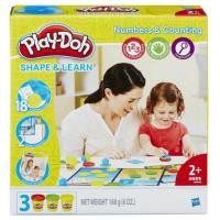 ราคา Play-Doh Shape and Learn Numbers and Counting ดินน้ำมัน แป้งโดว์ play doh (1417554860)