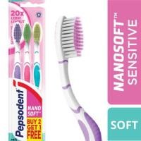 ราคา แปรงสีฟัน Pepsodent nanosoft เนื้อหา 3 (40574591941)